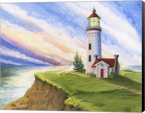 Framed Lighthouse Dreams Print