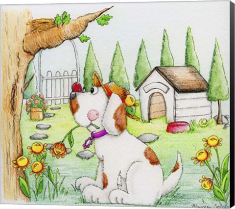 Framed Doggy Delight Print