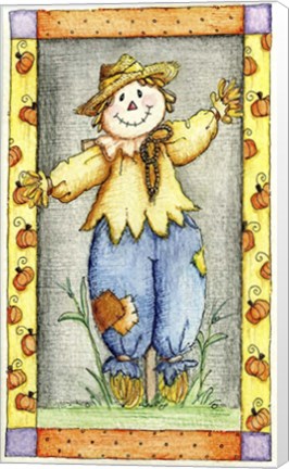 Framed Mr Scarecrow Print