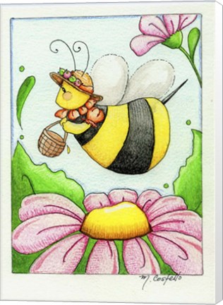 Framed Buzzbee Print