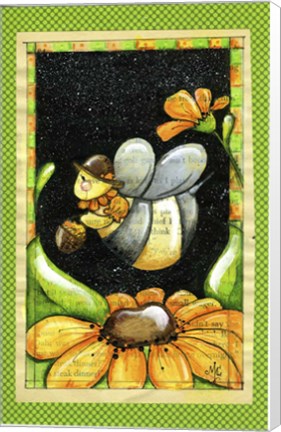Framed B Buzzbee Print
