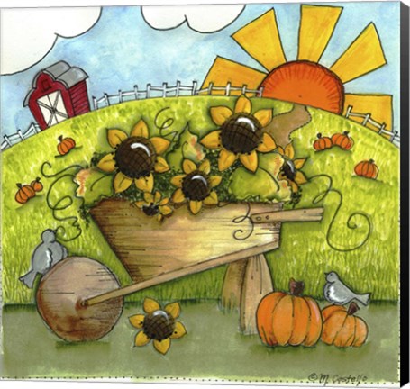Framed Fall Harvest Print