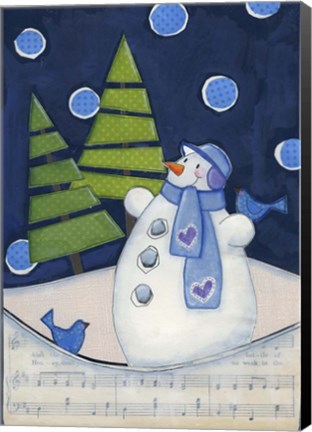 Framed Midnight Christmas Print