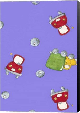 Framed Car Party 2 Print