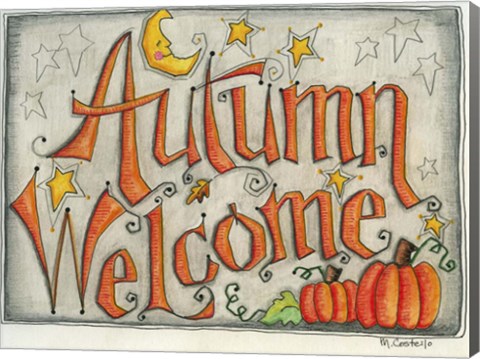 Framed Autumn Print