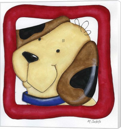 Framed Favorite Pets Puppy Print