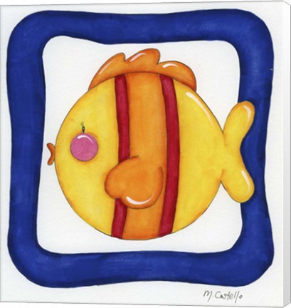 Framed Favorite Pets Fishy Print
