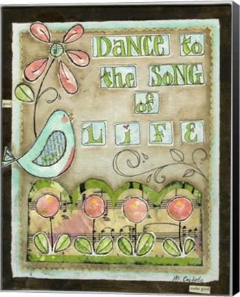 Framed Song of Life Print