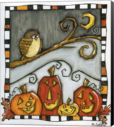 Framed Happy Hauntimgs Print