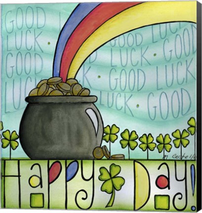 Framed St Patty&#39;s Day Print