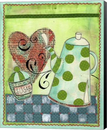 Framed Coffee Time 2 Print