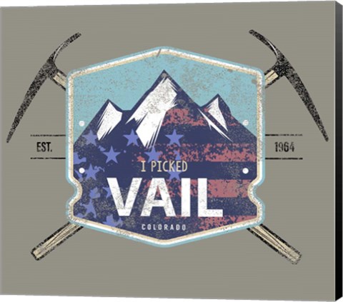 Framed Vail II Print