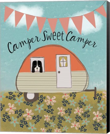 Framed Sweet Camper Print