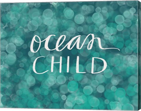 Framed Ocean Child Print