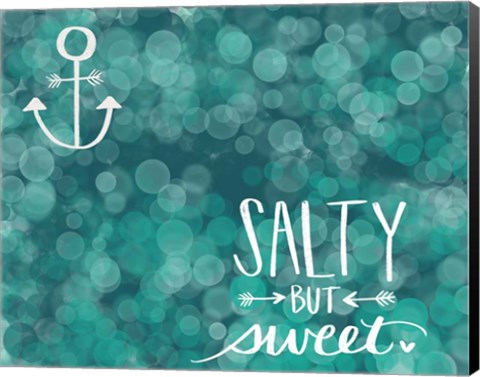 Framed Salty &amp; Sweet Print