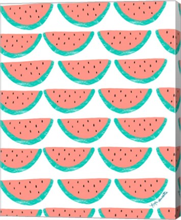 Framed Watermelon Wallpaper Print