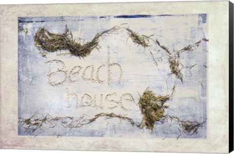 Framed Beach House Print