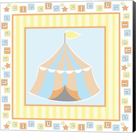 Framed Baby Big Top X Blue Print