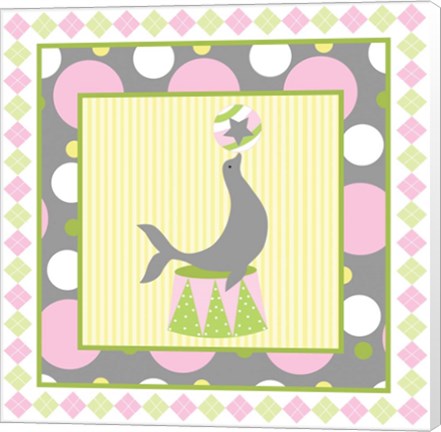 Framed Baby Big Top VI Pink Print