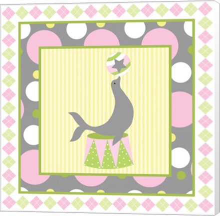 Framed Baby Big Top VI Pink Print