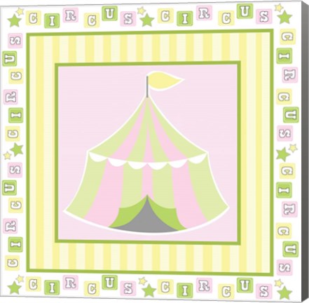 Framed Baby Big Top X Pink Print