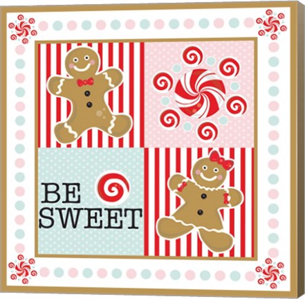 Framed Be Sweet XI Print