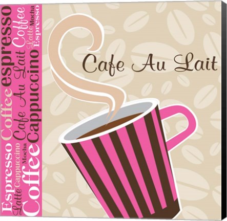 Framed Cafe Au Lait Cocoa Punch I Print