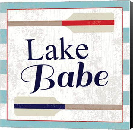 Framed Lake III Print