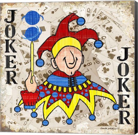 Framed Joker II Print