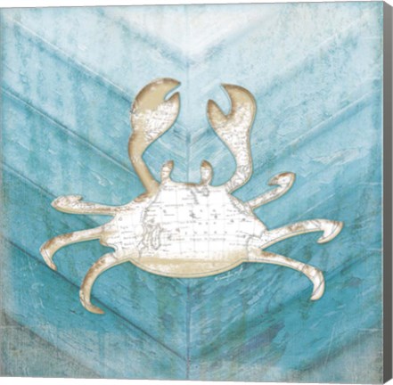 Framed Coastal Crab Print