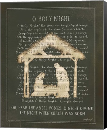 Framed O Holy Night II Print