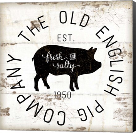 Framed Old Pig Company Print