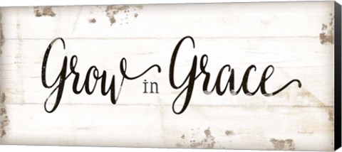 Framed Grow in Grace Print