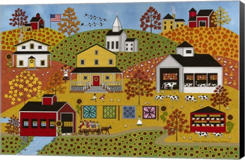 Framed Autumn Adventure Print
