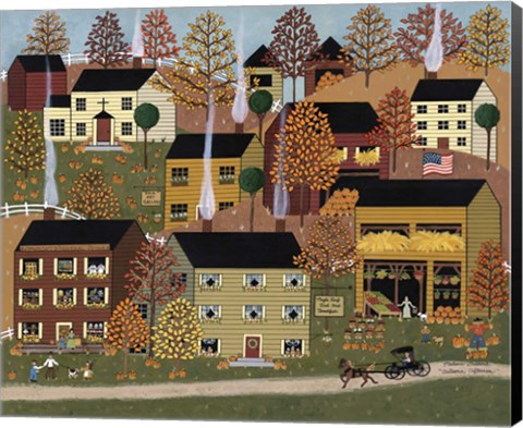 Framed Autumn Afternoon Print