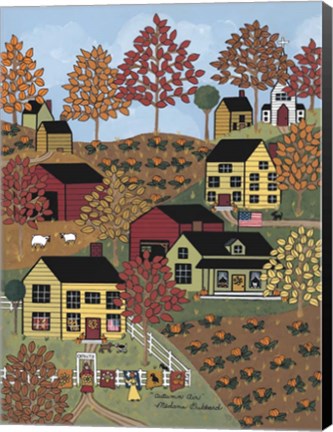 Framed Autumn Air Print