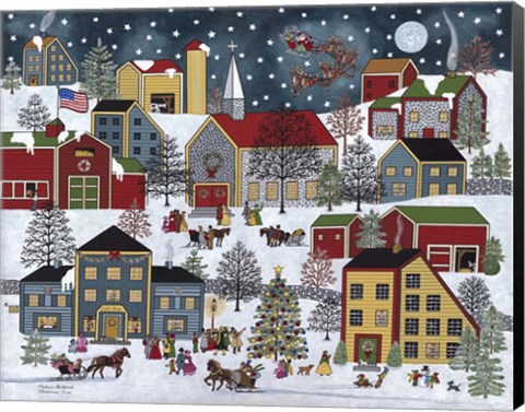 Framed Christmas Eve Print