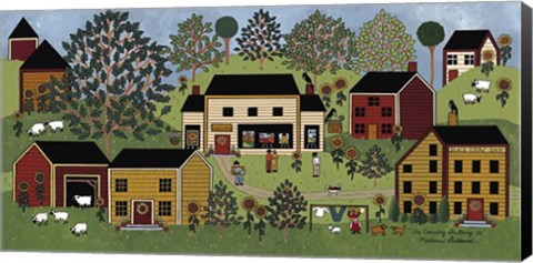 Framed Country Gallery Print