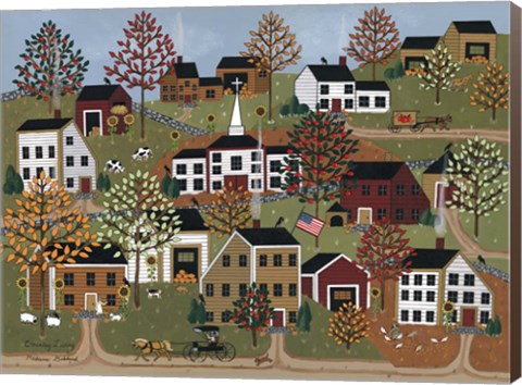 Framed Country Living Print