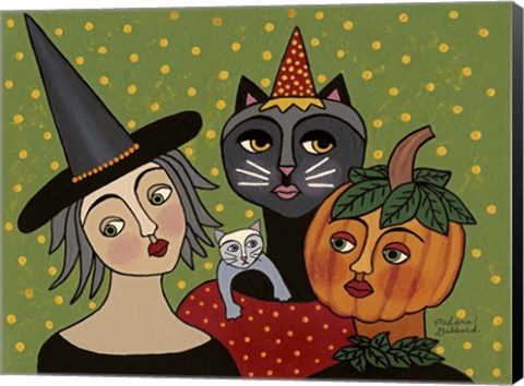 Framed Fall Friends Print