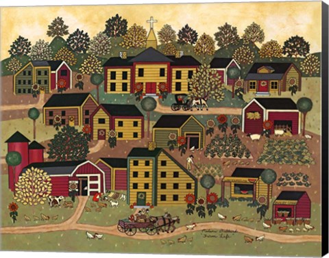 Framed Farm Life Print