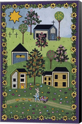 Framed Happy Easter Print