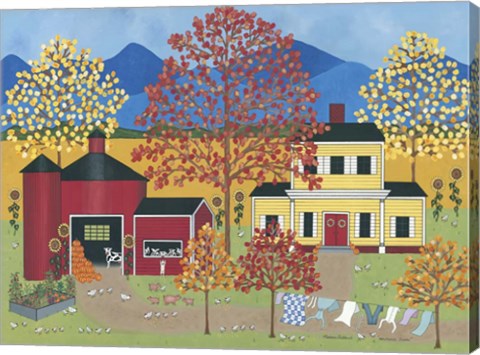 Framed Hermans Farm Print