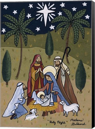 Framed Holy Night Print