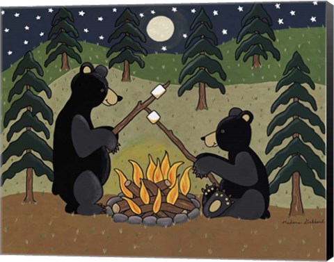 Framed Marshmallows For Two Print