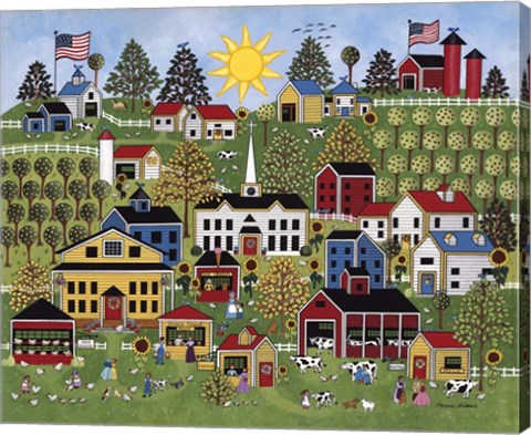 Framed Dairy Festival Print