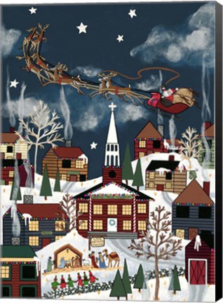 Framed North Pole 2 Print