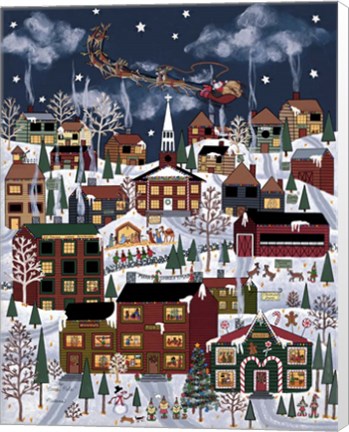 Framed North Pole 3 Print