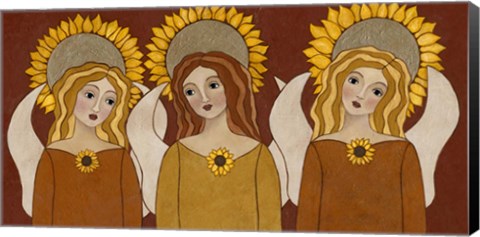 Framed Three Angels Print