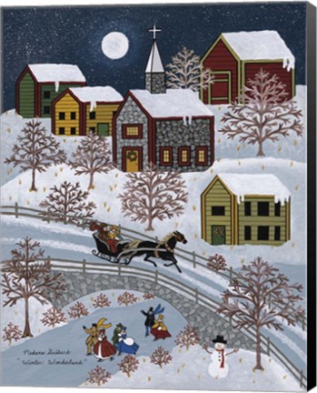 Framed Winter Wonderland Print